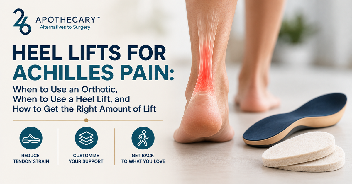 Orthotics and Heel Lifts for Achilles Tendinopathy: What Works and Why