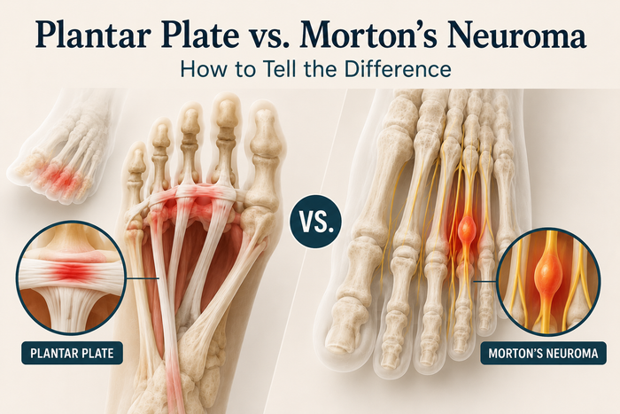 Plantar Plate vs. Morton's Neuroma: How to Tell the Difference