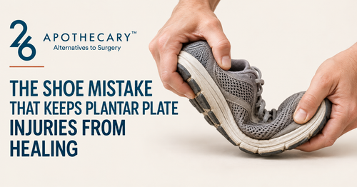 The Shoe Mistake That Keeps Plantar Plate Injuries From Healing