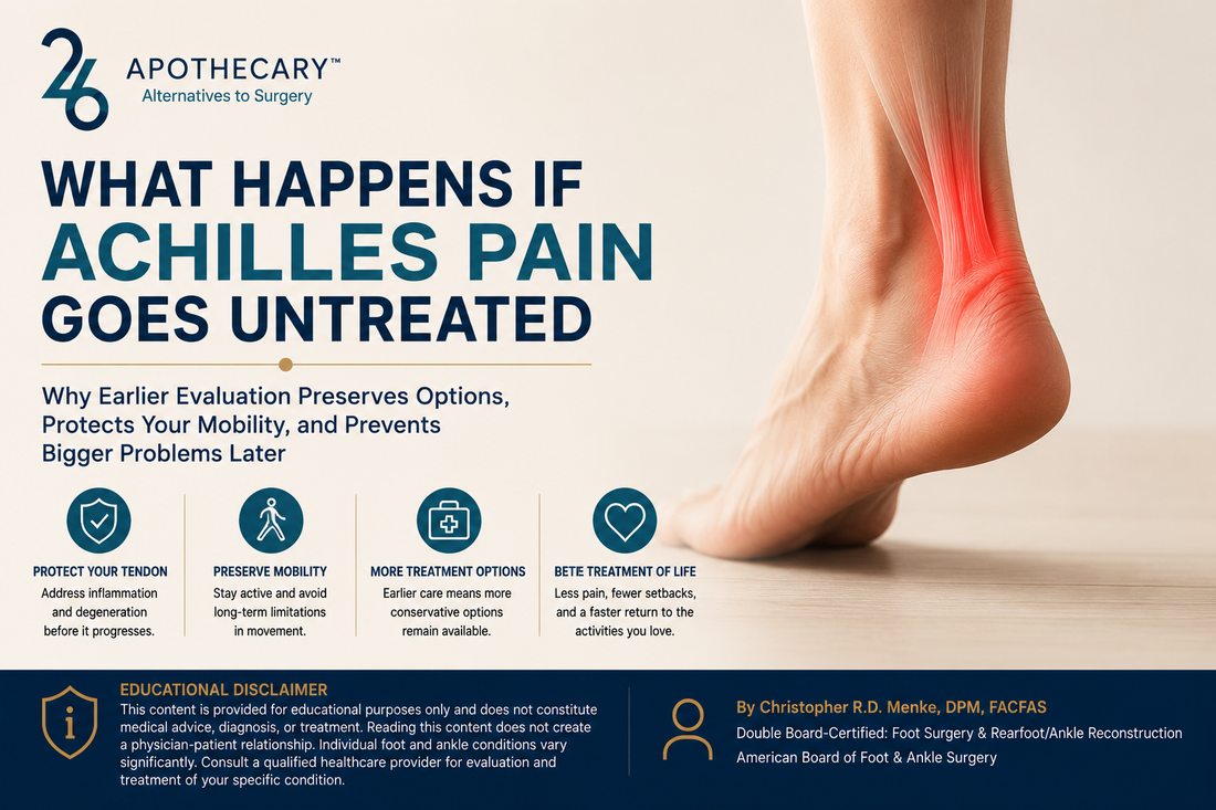 What Happens If Achilles Tendinopathy Goes Untreated