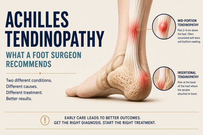Achilles Tendinopathy: What a Foot Surgeon Recommends Before Anything Else