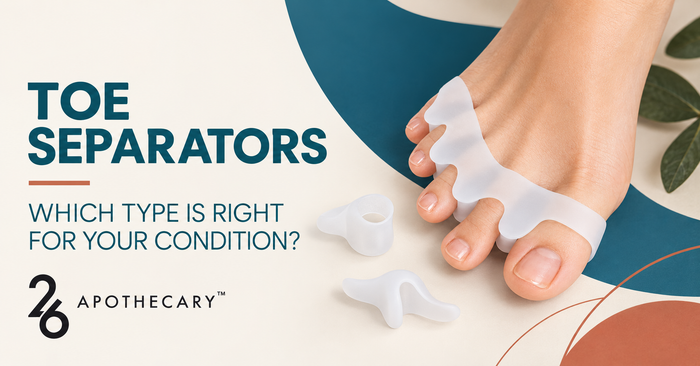Toe Separators for Foot Pain: Which Type Is Right for Your Condition?