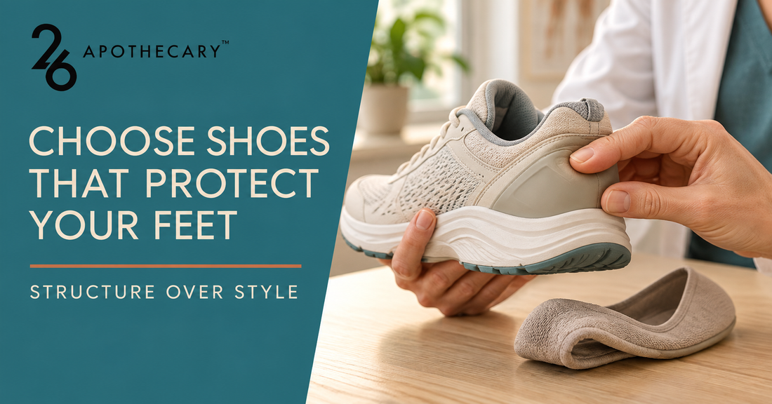 How to choose shoes that actually protect your feet — 26 Apothecary