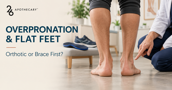 Overpronation: Insoles or Custom Orthotics? A Surgeon's Decision Process