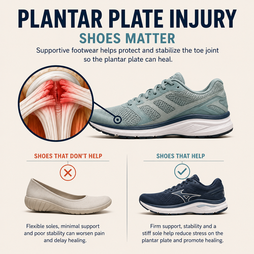 The Shoe Mistake That Keeps Plantar Plate Injuries From Healing