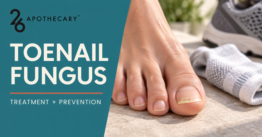 Toenail fungus treatment and prevention guide — 26 Apothecary
