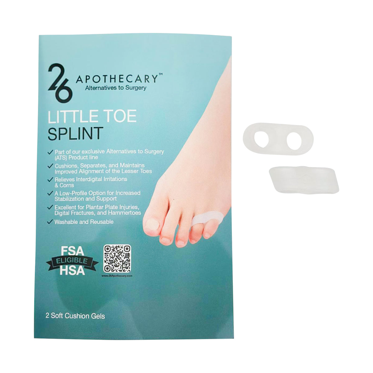 Comfortable walking with protected little toes - all-day relief