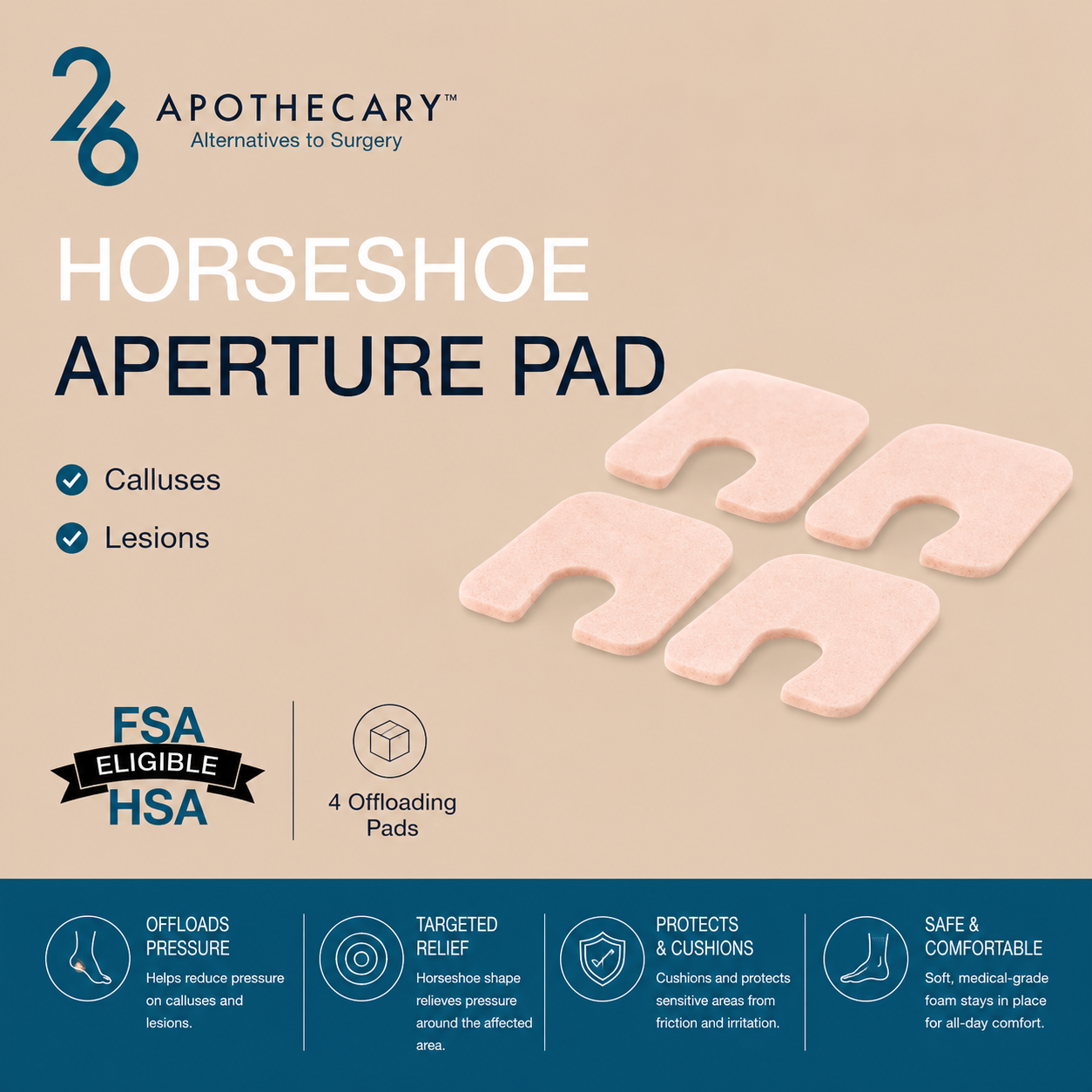 Aperture Pad (Horseshoe)