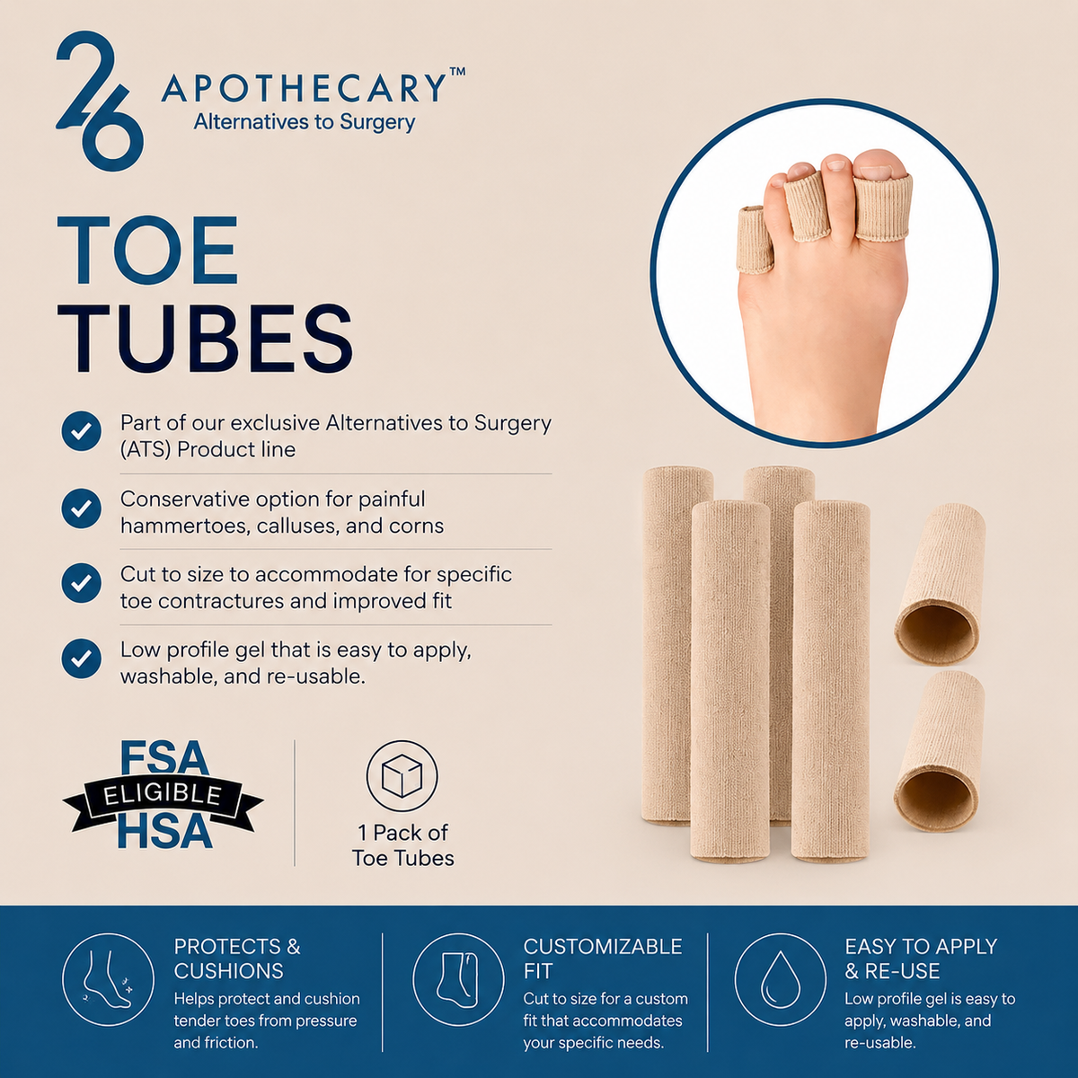 Toe Tubes