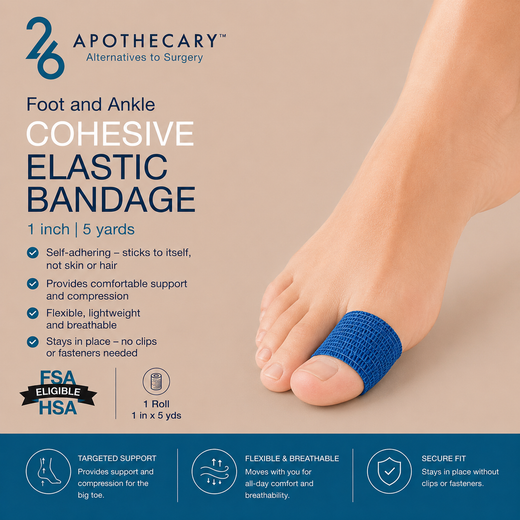 Cohesive Bandage 1 Inch