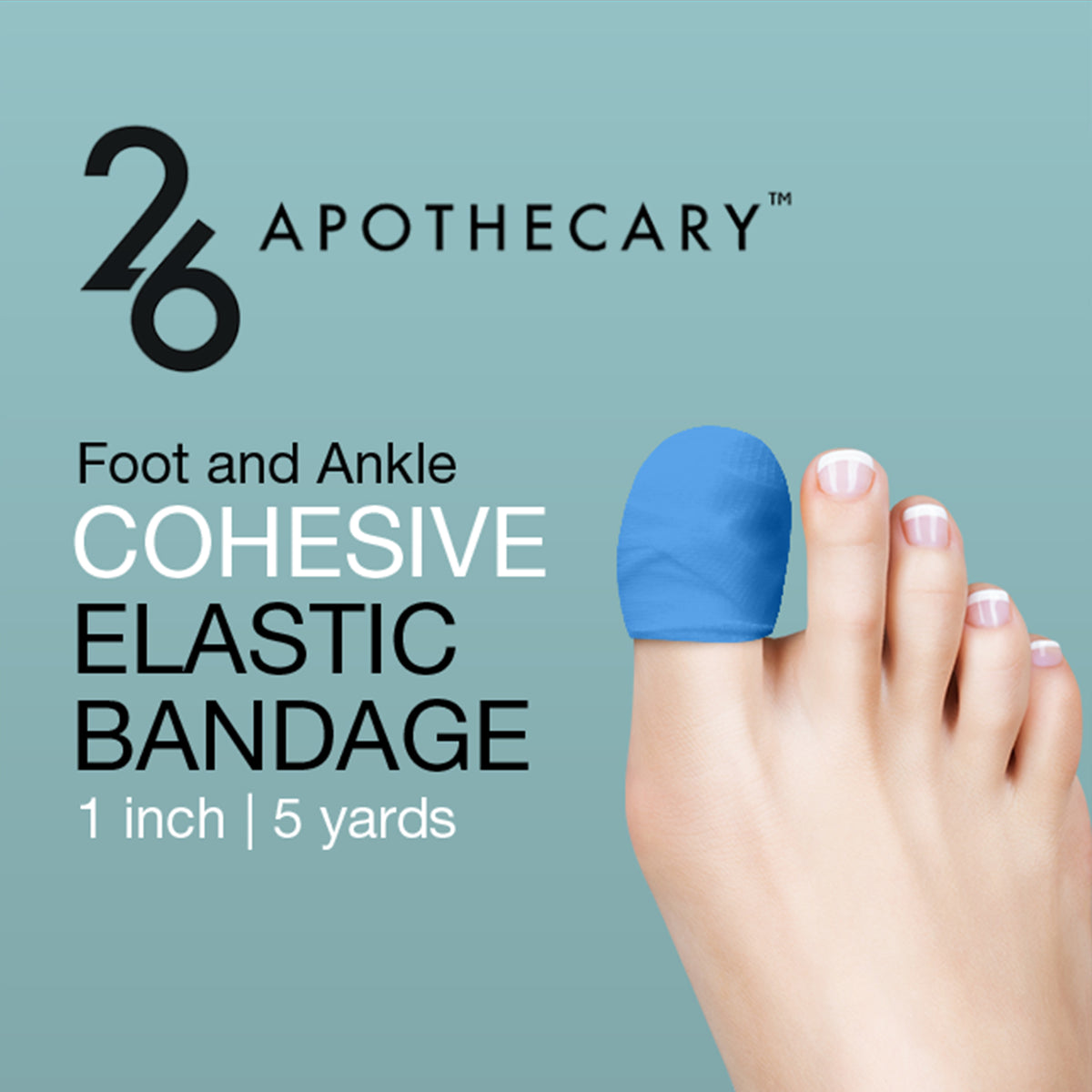 coban 1 inch for foot comfort support and pain relief