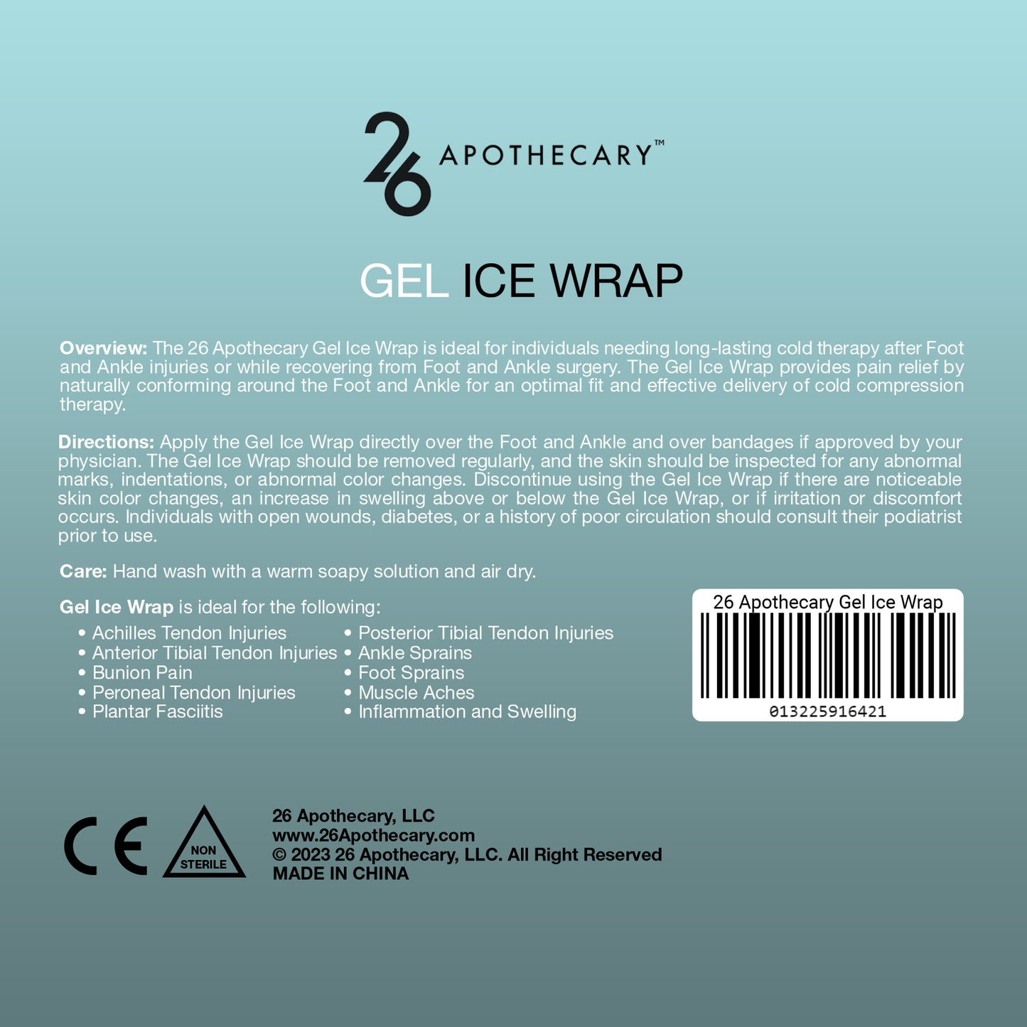 Gel Ice Wrap Details