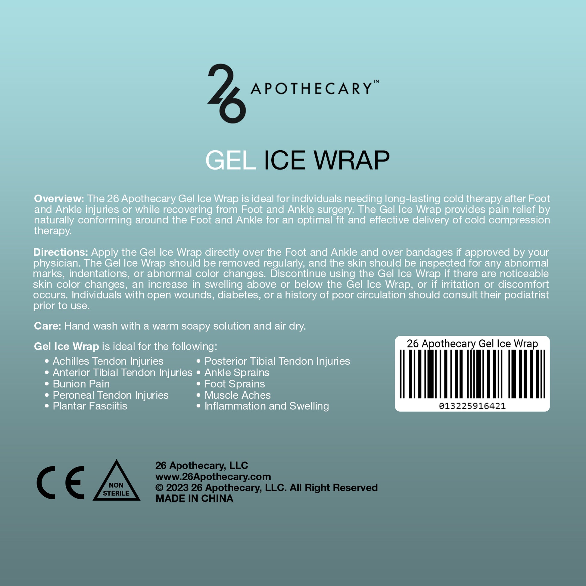 Gel Ice Wrap Details