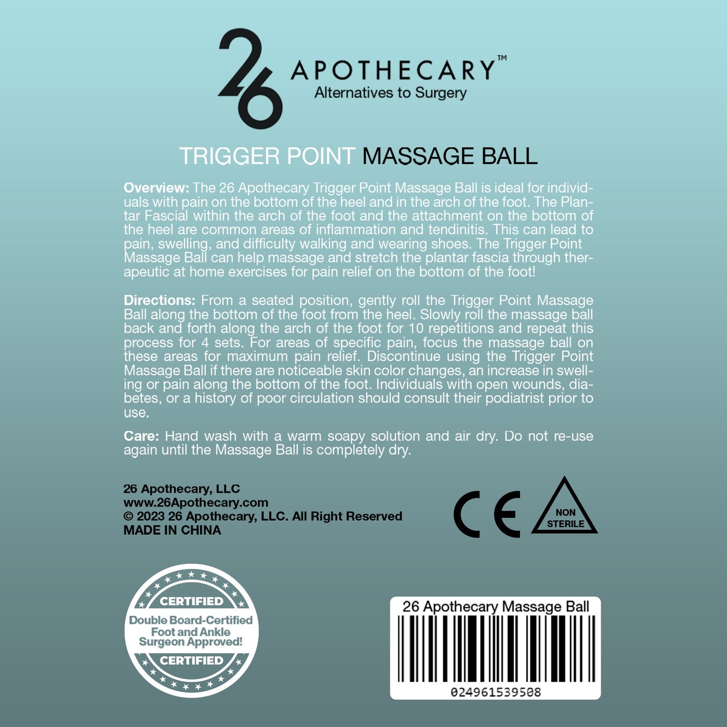 Trigger Point Massage Ball Details