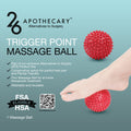 trigger point massage ball for foot comfort support and pain relief