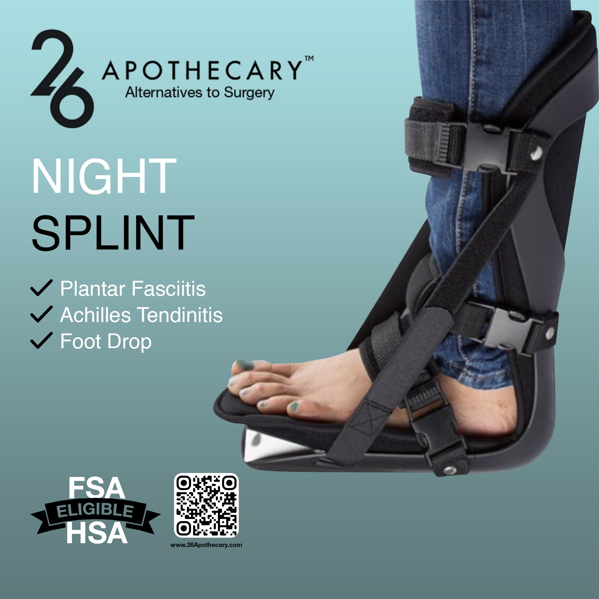 night splint for foot comfort support and pain relief