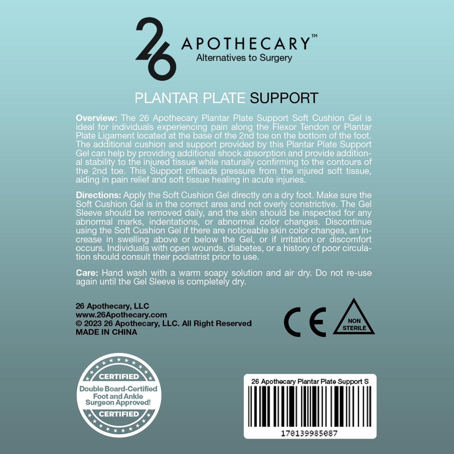 Plantar Plate Details