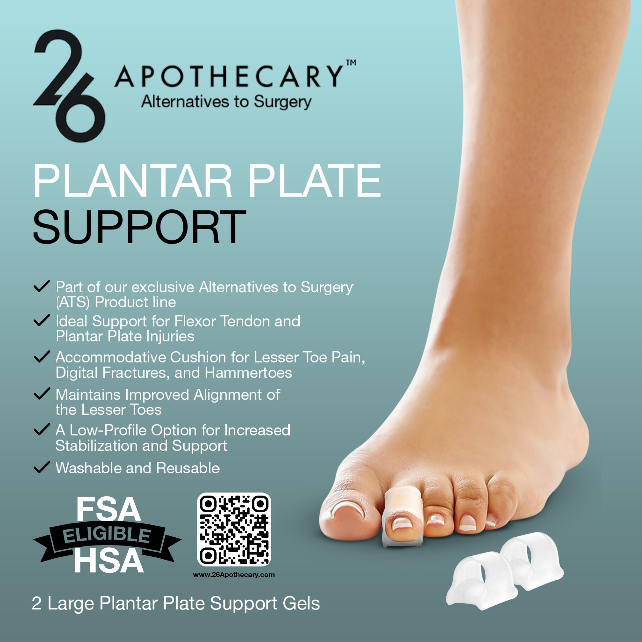 plantar plate support for foot comfort support and pain relief
