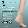 scgs: achilles and heel sleeve for foot comfort support and pain relief