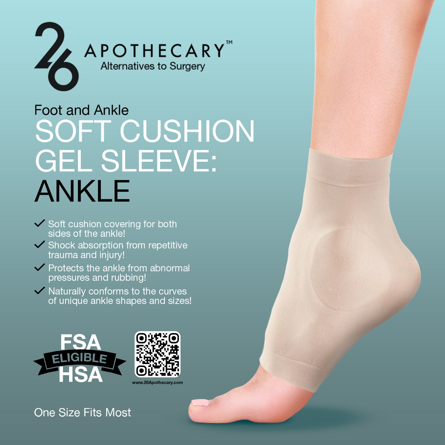 scgs: ankle for foot comfort support and pain relief