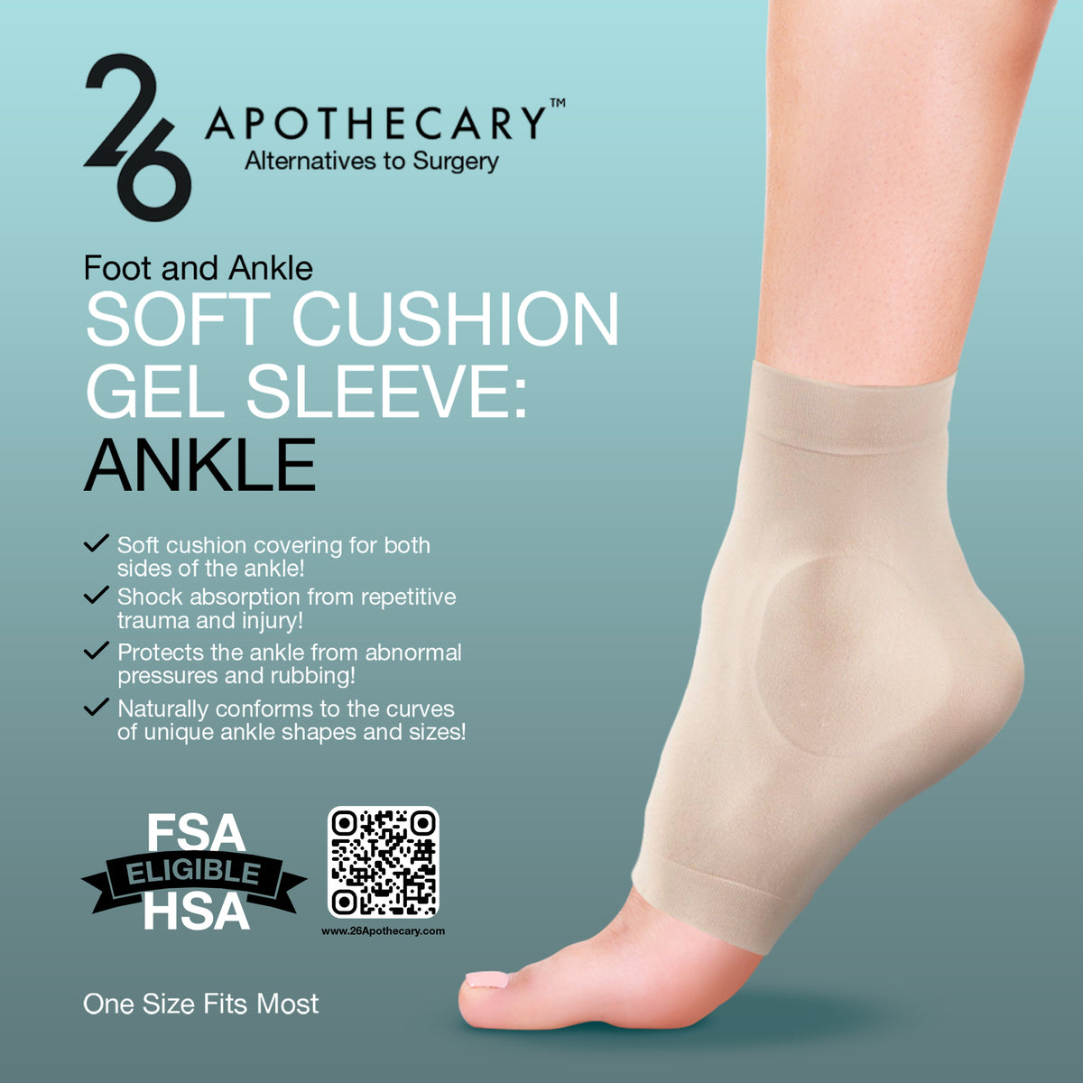 scgs: ankle for foot comfort support and pain relief