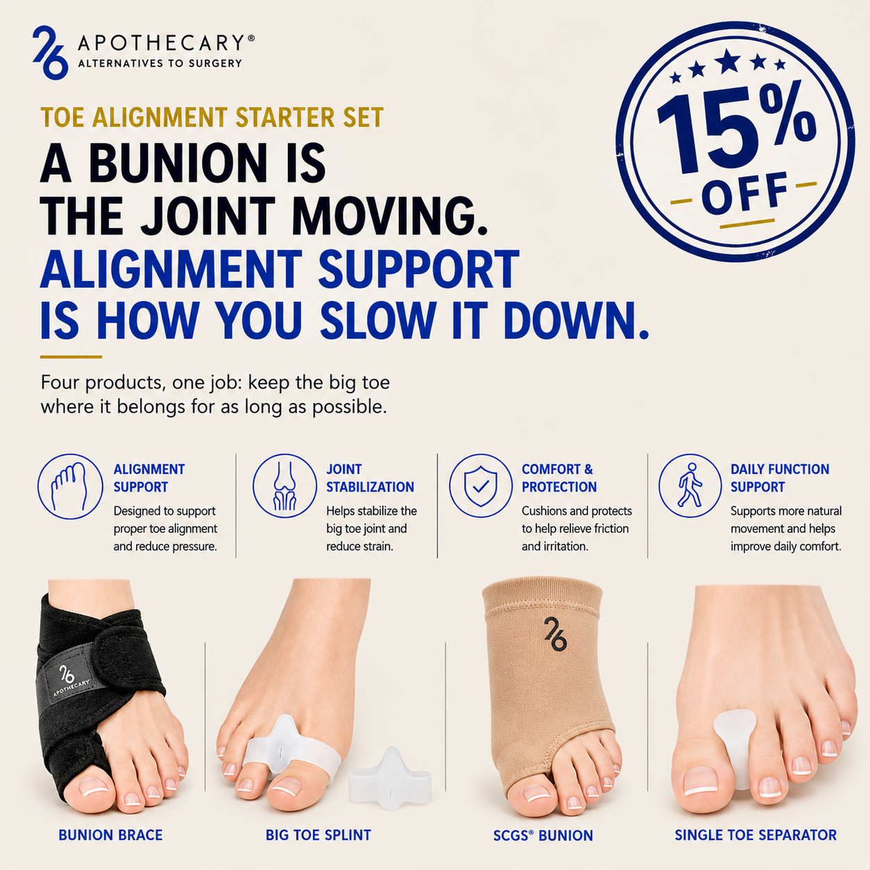 Toe Alignment Starter Set
