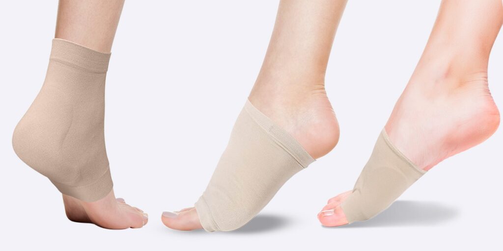 Soft Cushion Gel Sleeves for Different Types of Foot Pain
